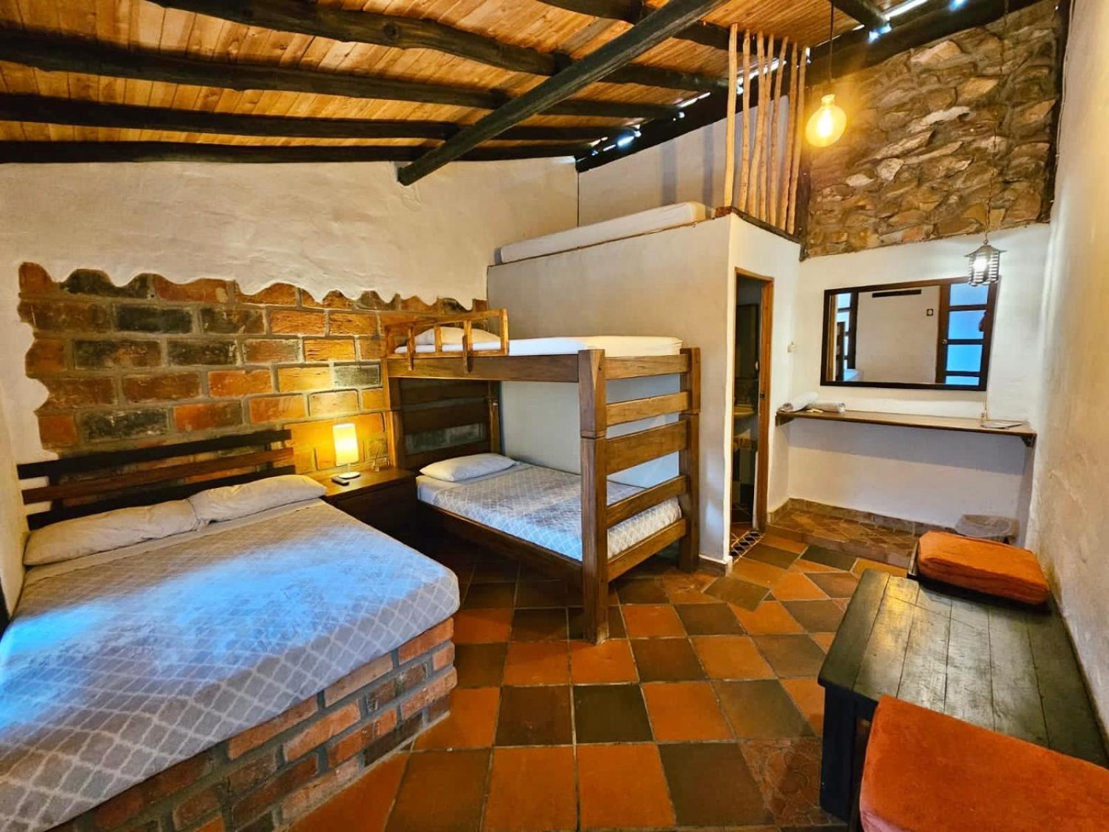 Cabanas Y Hostal Bonanza Mesa De Los Santos Los Santos  Eksteriør billede