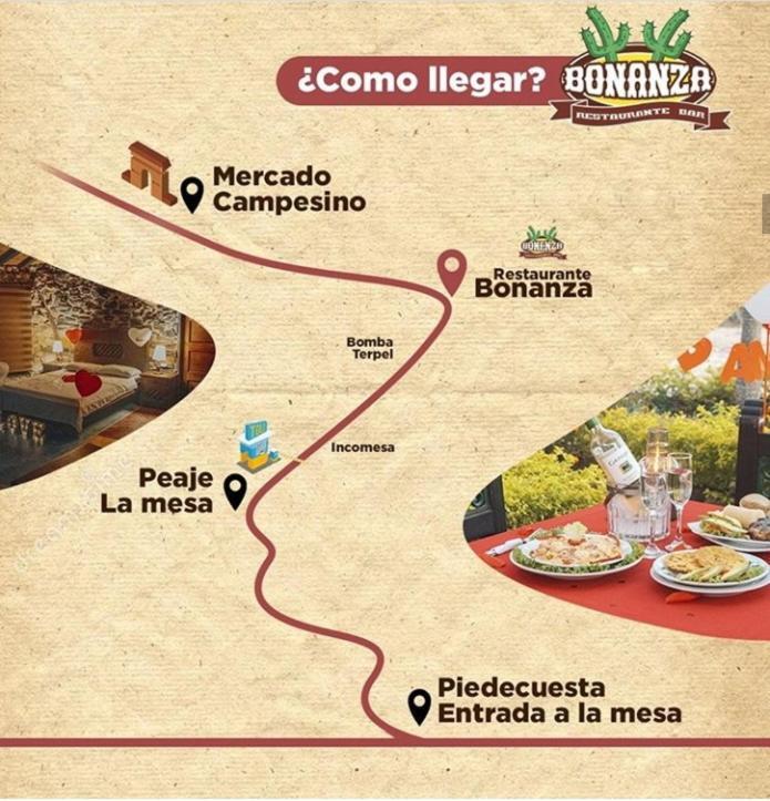 Cabanas Y Hostal Bonanza Mesa De Los Santos Los Santos  Eksteriør billede
